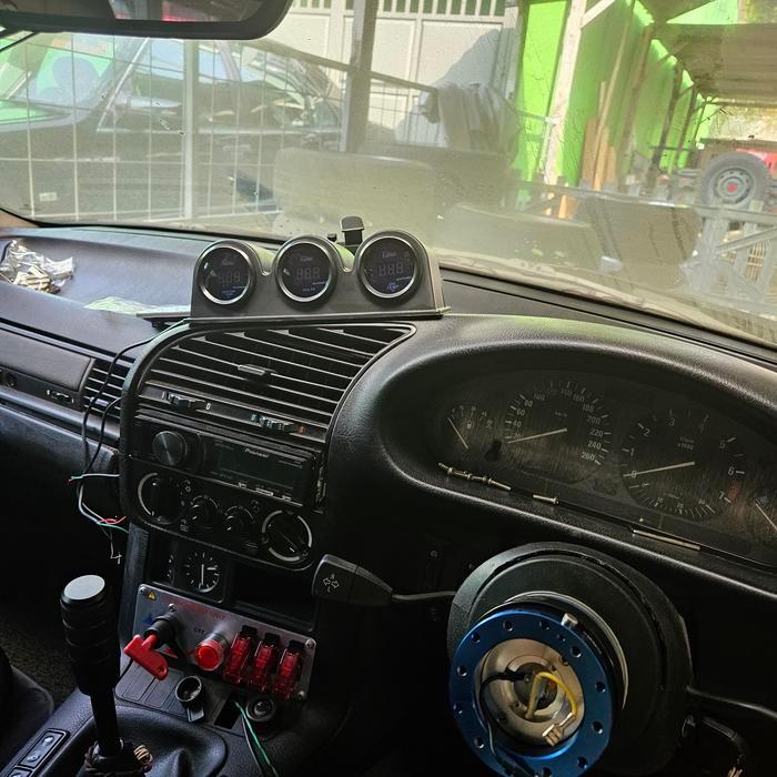 Digital Gauge Indikator Mobil Dragon Gauge Water Temp Gauge Oil Temp Oil Press Gauge Voltmeter Tacho