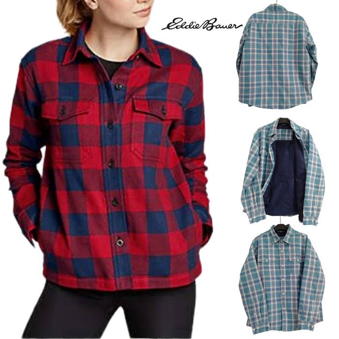 Kemeja Jaket Eddie Bauer Wanita Dewasa