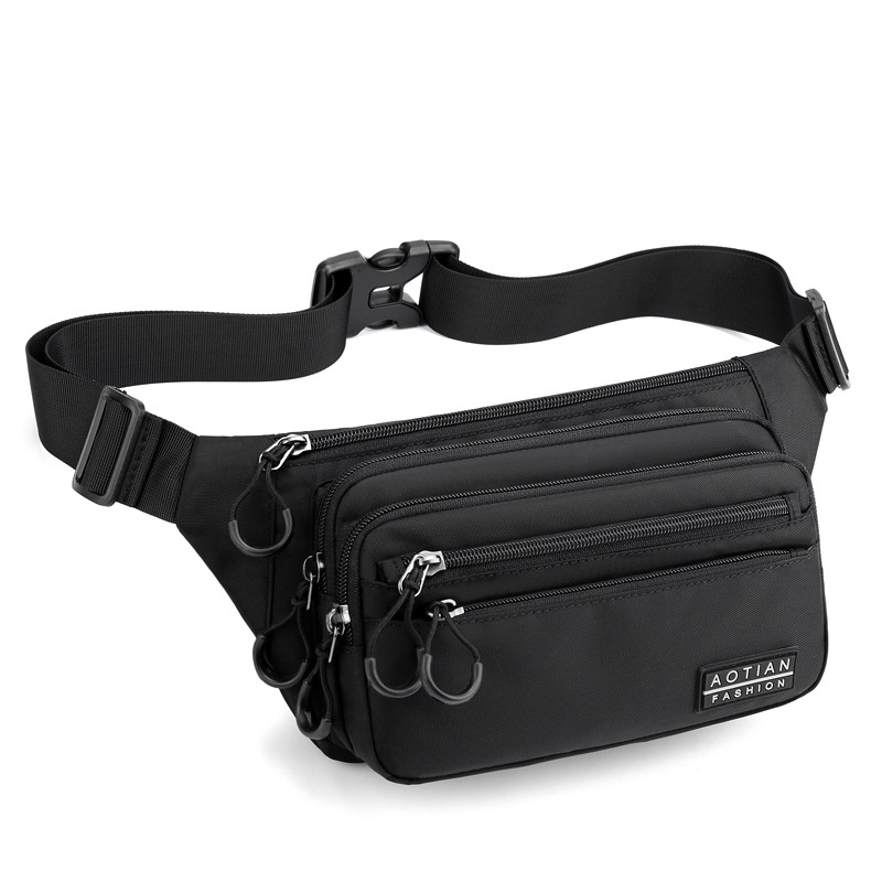 AOTIAN Men's Waist Packs Nylon Man Sports Chest bags Travelling Male Shoulder bag Hiking Phone Money
