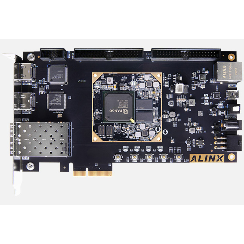 BEST Alinx Axp100b Fpga Board Pangomicro Logos2 Pcie Fpga Xilinx Board Sfp Evaluation Kit Fpga Dev B