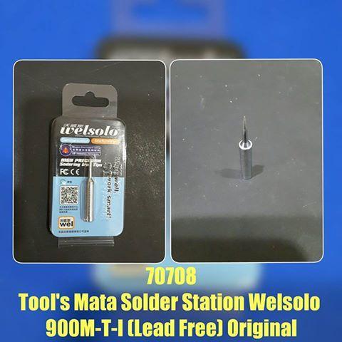 Mata Solder Station Welsolo 900M-T-I Lead Free Original Lurus