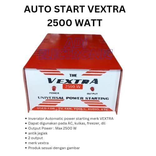 VEXTRA 1500 WATT DAN VEXTRA 2500 DAN TRILLION 3500 WATT AUTO START ANTI JEGLEK