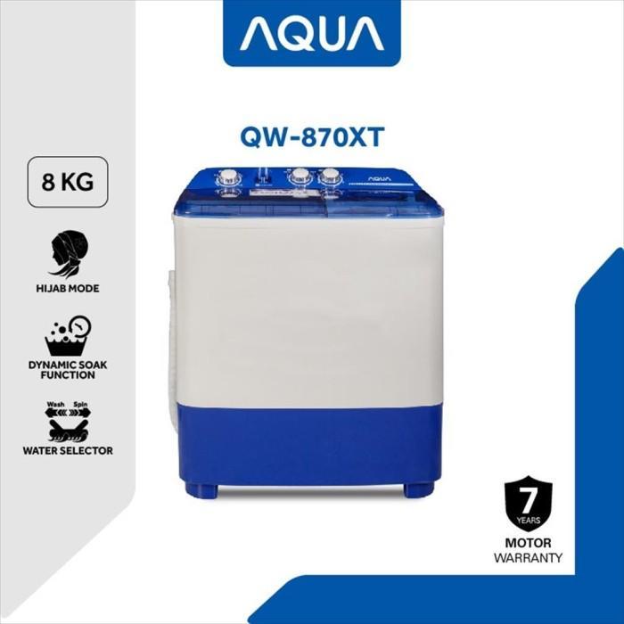 Mesin Cuci Aqua QW 870XT 8 Kg