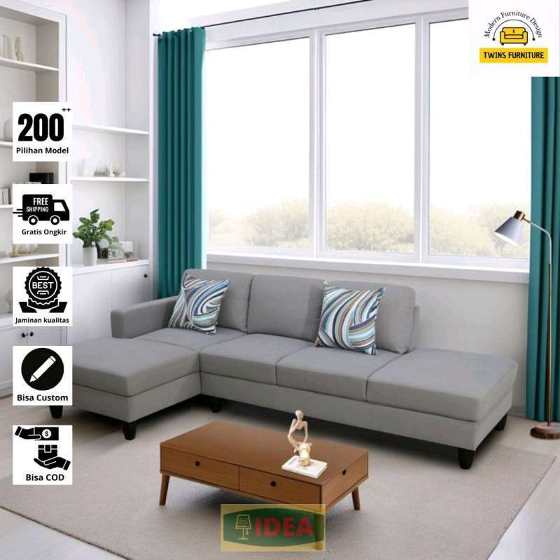 IDEA - Sofa L Minimalis/Sofa L Shape