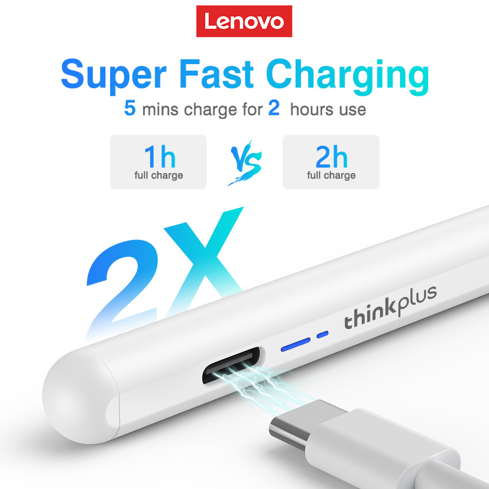 Original Lenovo Thinkplus Tablet Stylus Pen Bp16 Universal Touch Pen for iPad Android Windows