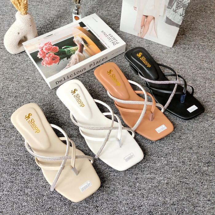 Donatello - Gtl Sandal Wanita Heels Hak 3Cm Sendal