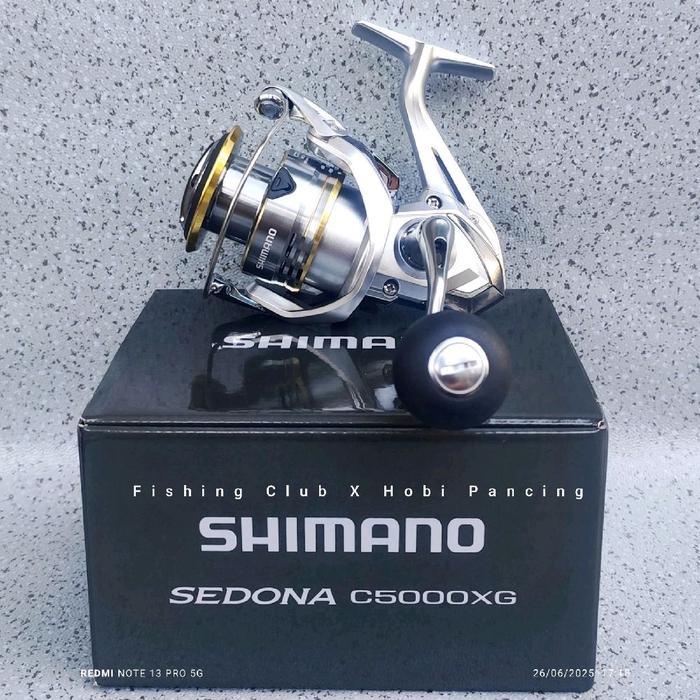 Ready Reel Spinning Shimano Sedona FJ 1000 2500 HG SDH C3000 4000 XG 5000 XG (Seri Terbaru) 100%
