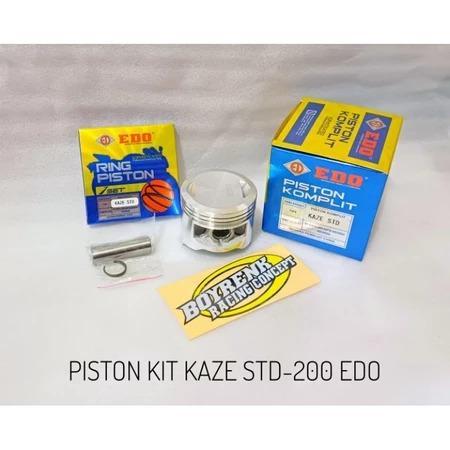 Piston Kit Seher Seker Set Kaze Oversize Std-200 Edo-Boyrenk