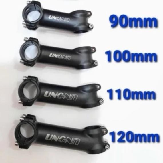 Stem Oversize 31.8 mm Uno XLIGHT Rise 12 Dan 17 Derajat Hitam OS 31.8mm