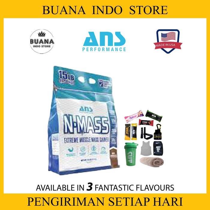 Ready Ans N-Mass Gainer 15 Lbs 6.75 Kg Mass Gainer Susu Protein Bulking Ans Nmass Performance