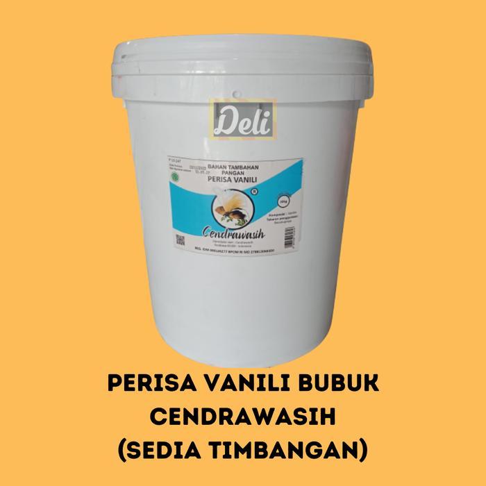 Cendrawasih Vanili Perisa Vanila Bubuk 1kg Timbangan/Vanilli Bubuk 1kg