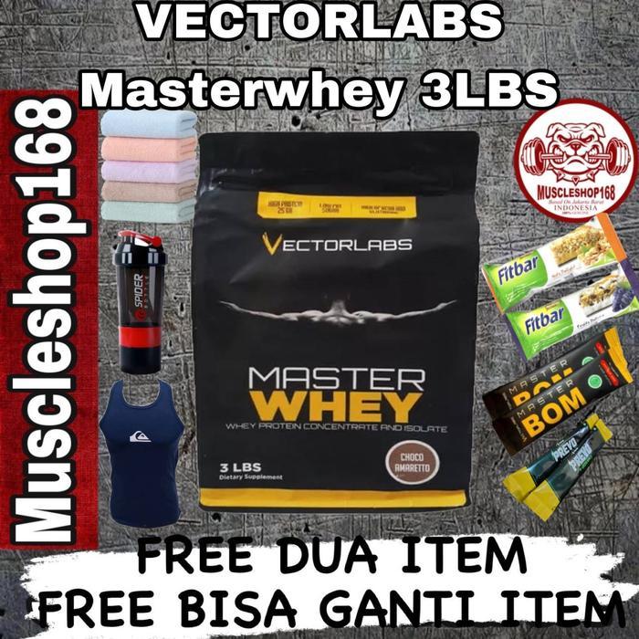 Vectorlabs Master Whey 3 lbs BPOM