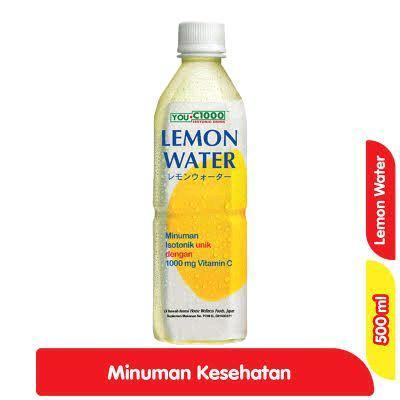 You C 1000 Orange And Lemon Water 1Karton Isi 24Pcs