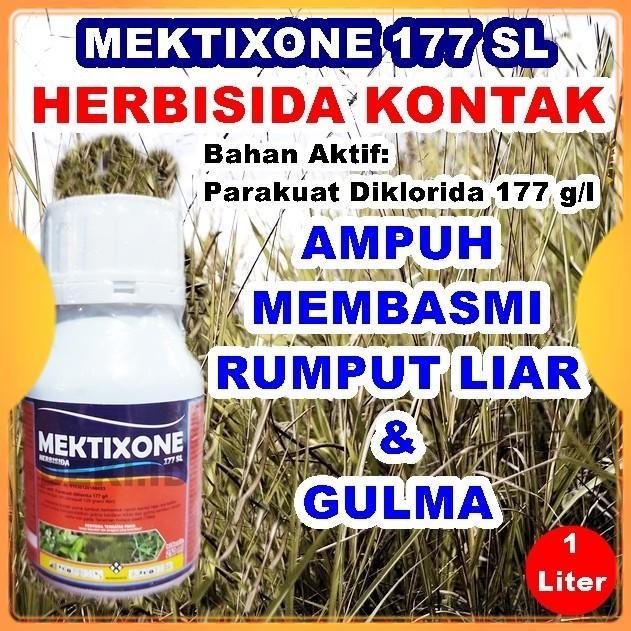 Mektixone 177 SL 250 ml Herbisida Kontak Pembasmi Rumput Liar Gulma