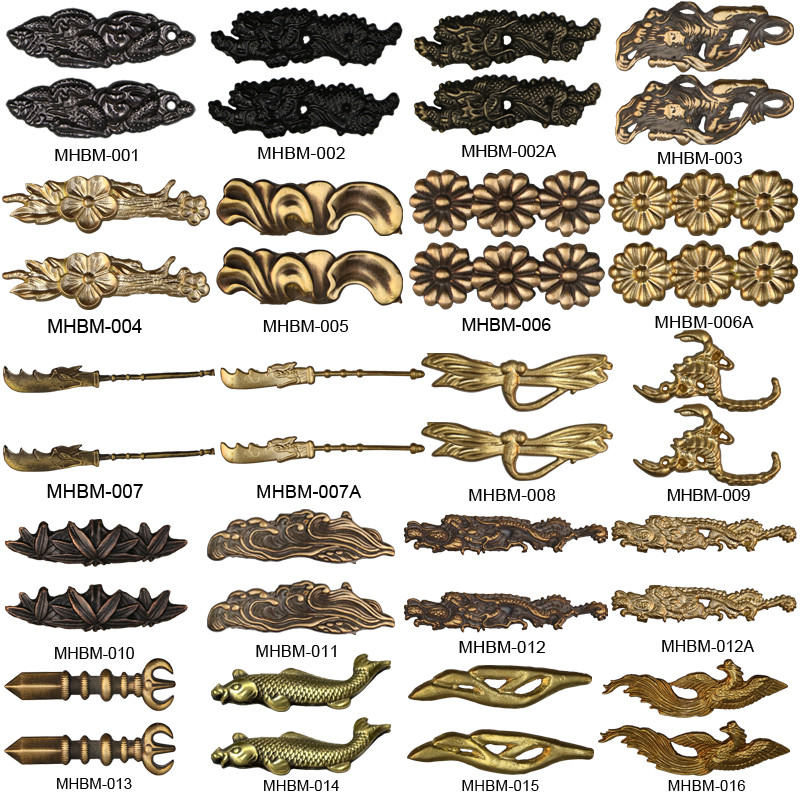 Nice Metal Menuki Samurai Sword Accessories for Japanese Katana/Wakizashi/Tanto Zinc Alloy/Brass
