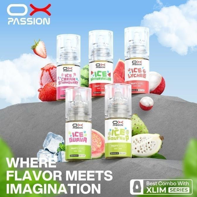 BV OX PASSION ICE WATERMELON 30ML 30MG BY OXVA LIQUID