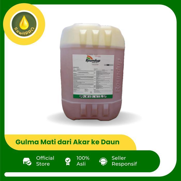 ROUNDUP 486 SL (20 Liter) - Herbisida Sistemik Glifosat Tuntas