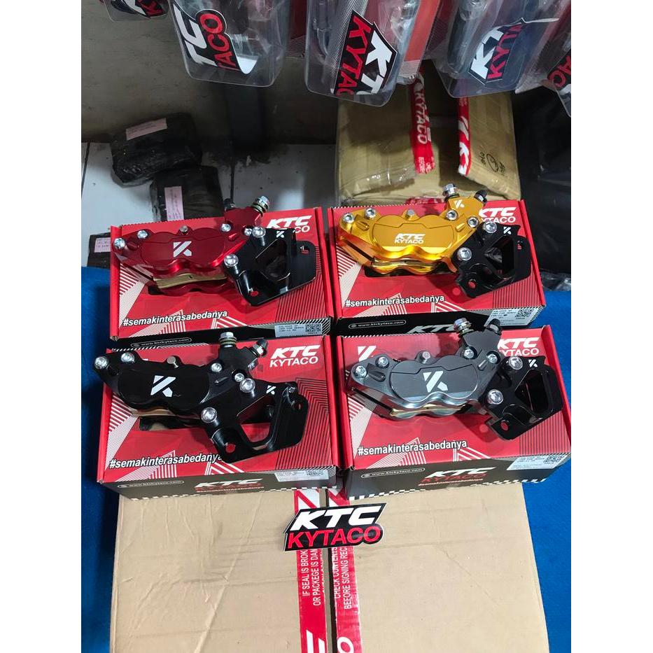 kaliper 4 piston aerox 155 ktc kytaco kaliper ktc kytaco 4piston ae