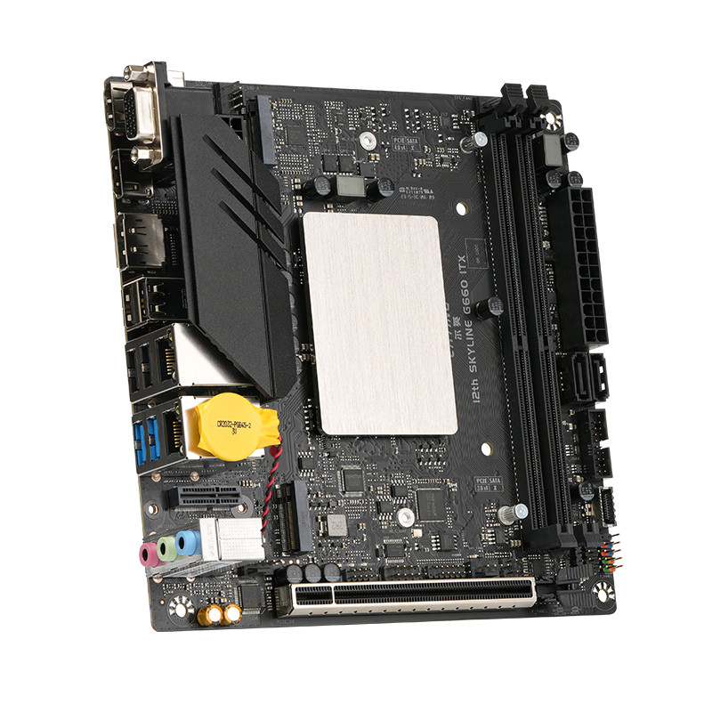 . Erying M-Itx Diy Desktop Motherboard Set With Onboard Cpu Core -