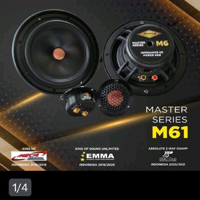 Speaker 2way REVERB Acoustic M61 Master Series (barang BARU)