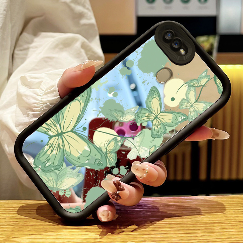 Casing Hp untuk OPPO A7 A5s A12 A12s A11K Case Casing HP Softcase ponsel silikon Kasing lembut anti 