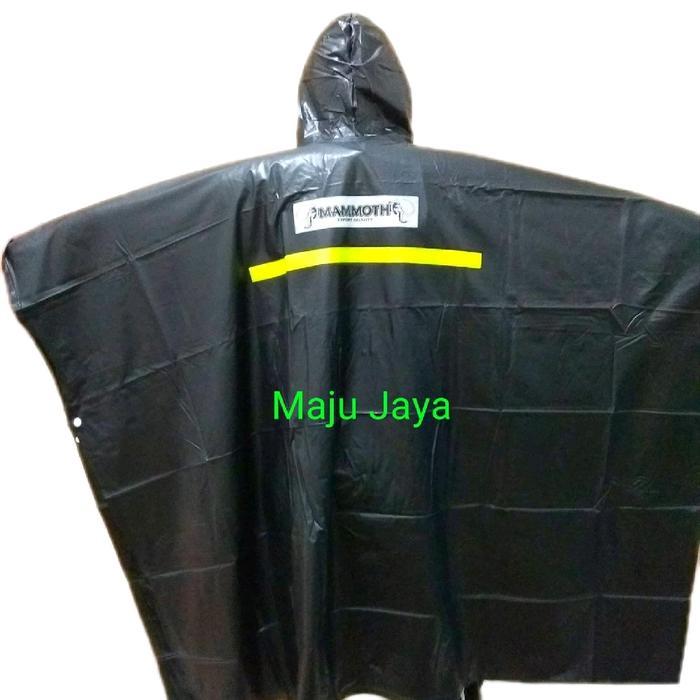 GROSIR JAS HUJAN BLACK MAMMOTH PONCO