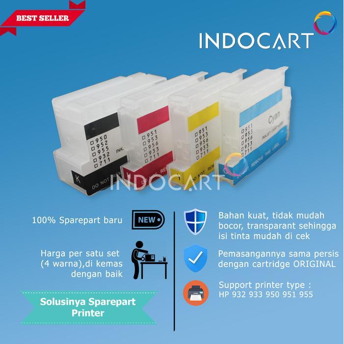 INK CISS REFILL REFILLABLE CARTRIDGE HP 950 951 952 953 955 956 932 933 711