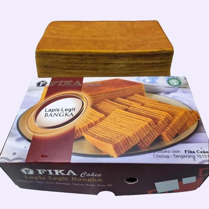 LAPIS LEGIT BANGKA FIKA CAKES YANG BASAH BIKIN MELELEH DI LIDAH Food Brownies Frozen Gula Telor