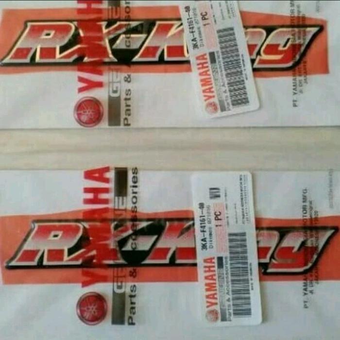 Emblem Tangki Rx King 2004 Emblem Dop Aki 2005 Rx King Ori Yamaha Ygp