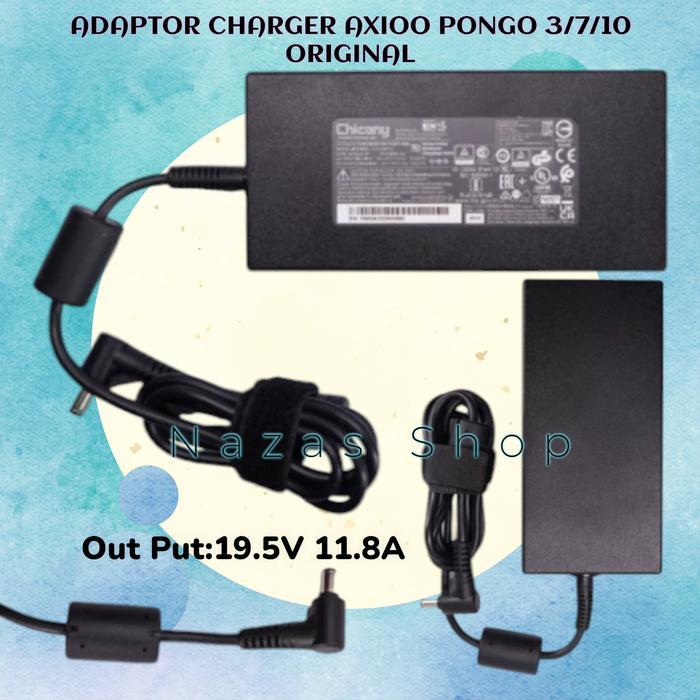 Adaptor Charger Axioo Pongo 3 Pongo 5 Pongo 7 19.5V/20V - 11.8A DC:5.52.5mm Original