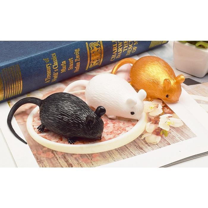 SPTI splat toy tikus lab stress ball squeeze squishy prank gag mainan