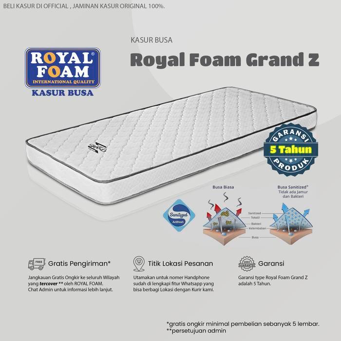 Kasur Busa Royal Foam Grand Z Single Size
