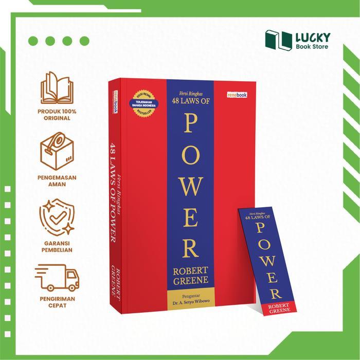buku self improvement original Versi Ringkas 48 Laws of Power - renebook