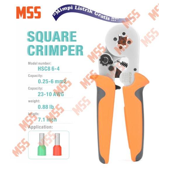 BRG BARU IWISS Tang Ferrule, Wajib untuk pemasangan kabel combiner box/Panel