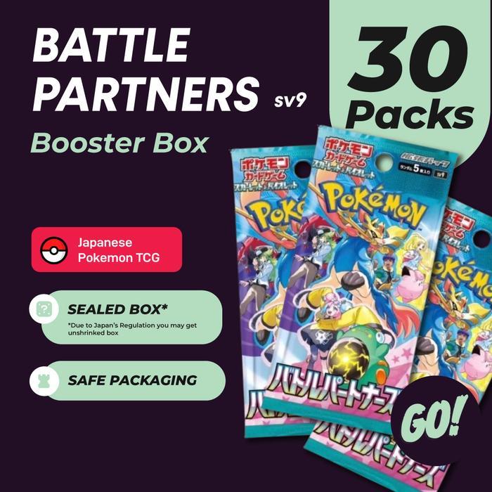 Battle Partners Booster Box - sv9 - Japanese Pokemon TCG