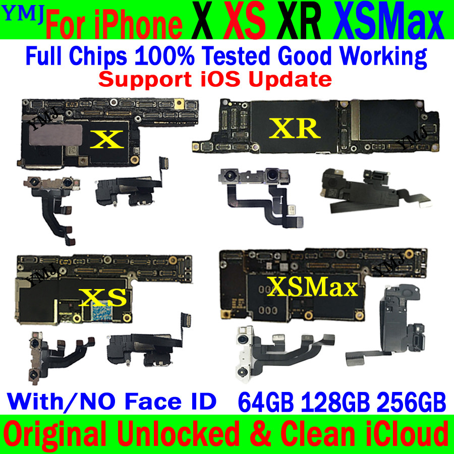 . Tested Good Working For Iphone X Xr Xs Max Motherboard -