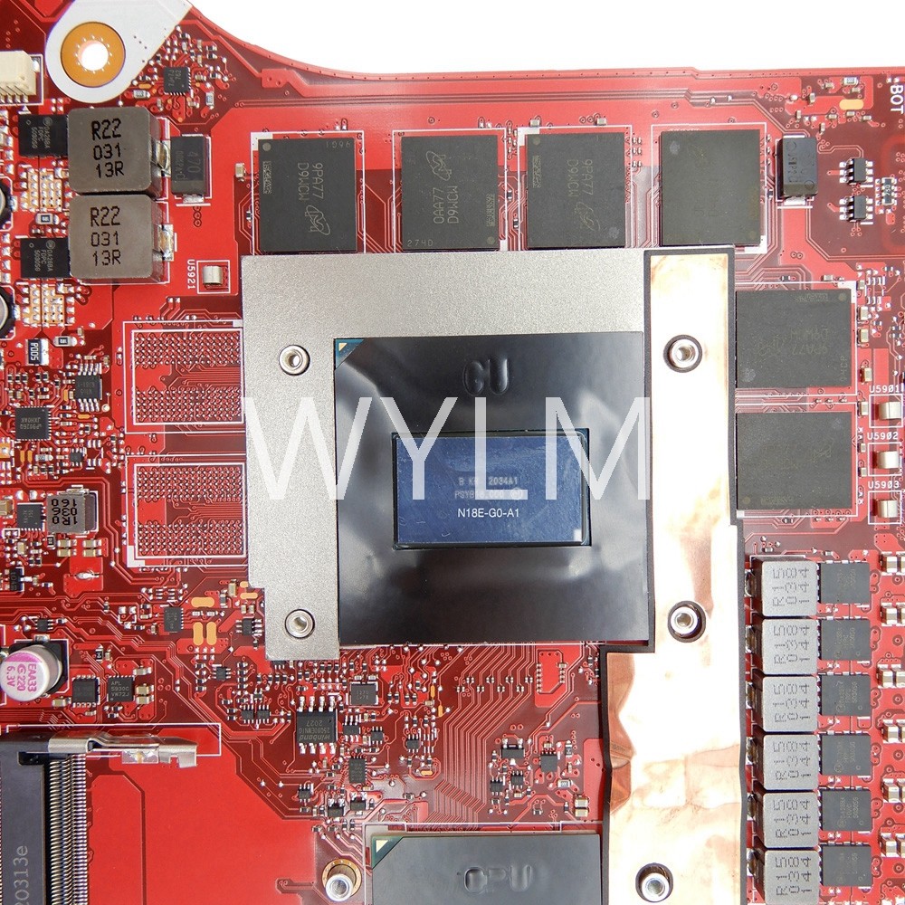 . G731Gu With I7-9750 Gtx1660Ti/6G Mainboard For Asus Rog Strix S5D S7D -