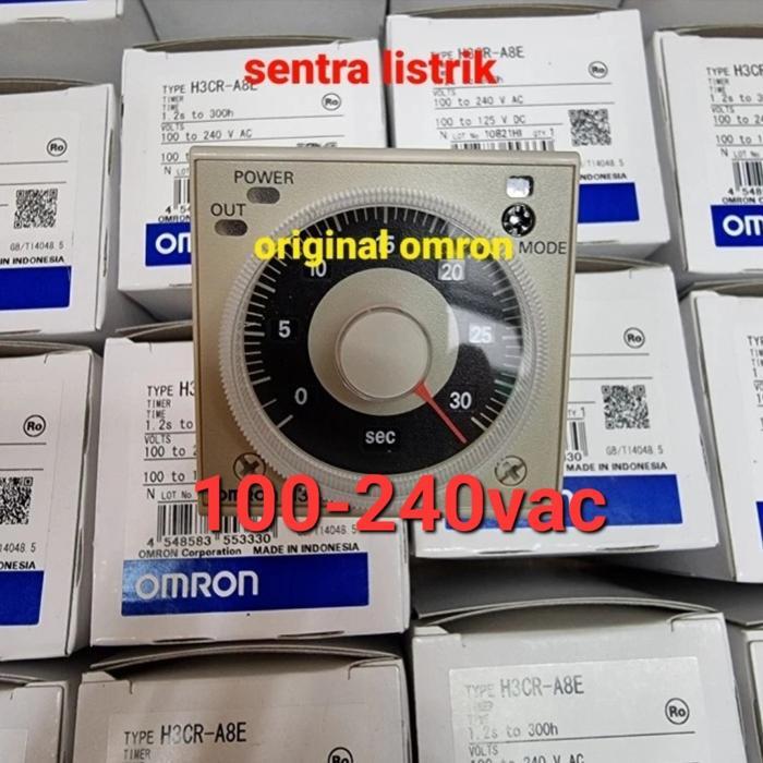 Termurah Timer Omron H3Cr-A8E