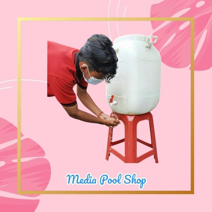 Drum Tempat Air Cuci Tangan Kapasitas 50 Liter Drum Kosong #Gratisongkir
