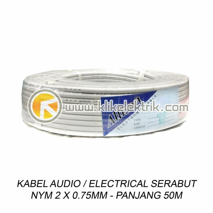Kabel Audio Listrik 2 X 0.75 Serabut Cable Nym 2X0.75 Kabel Allison
