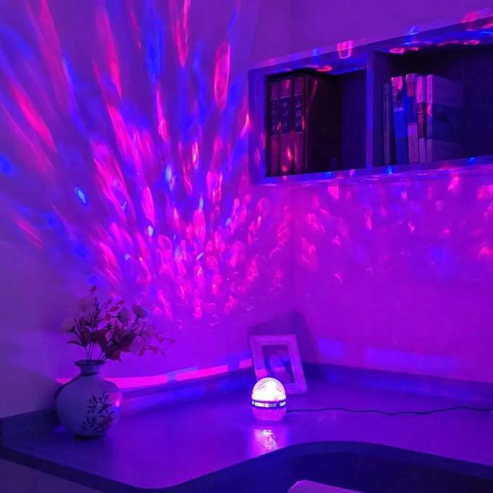 "New" Lampu Tidur Anak / Lampu Dekorasi LED Proyektor Bulan Bintang Lampu Tidur Bintang