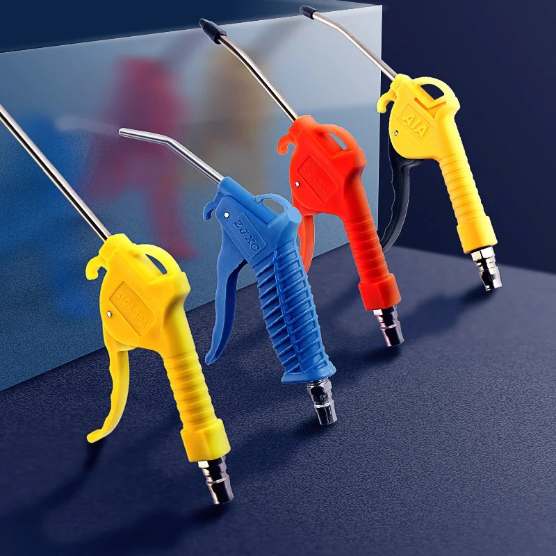 Pneumatic Air Blow Gun EU And Japan Type Blowing Airsoft Guns Cleaning Tool Dust Spray 1/4" Port