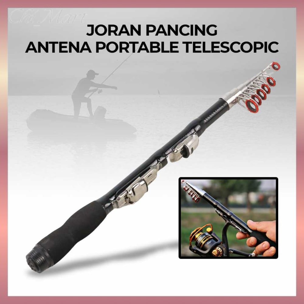 JINBO JIANGGAN Joran Tongkat Pancing Telescopic Fishing Rod 1.5Meter - S6