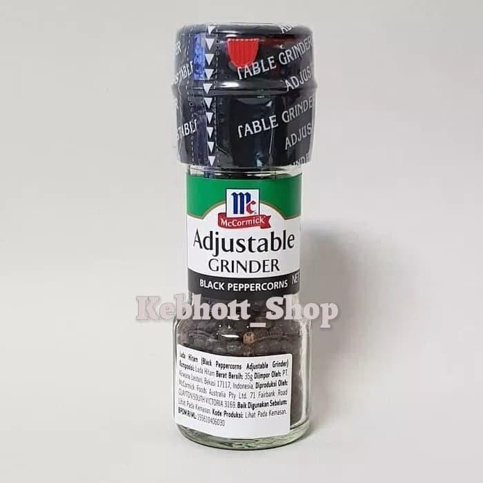 Mccormick Mc Cormick Blackpepper Black Pepper Grinder 28Gr Lada Hitam Terlaris