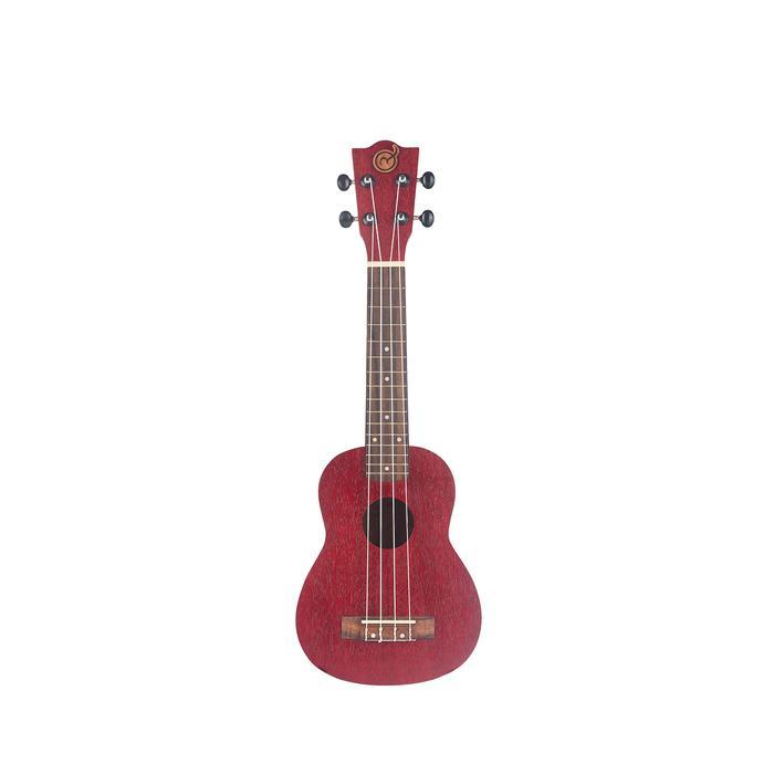 Ukulele Soprano Mandalika Red Uk-21 Rd Gitar Ukulele