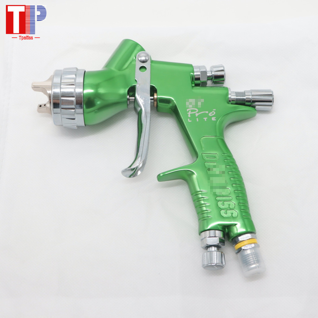 Automobile Spray Gun 1.3mm TE20 GT PRO LITE Gravure Tool Green Pistol