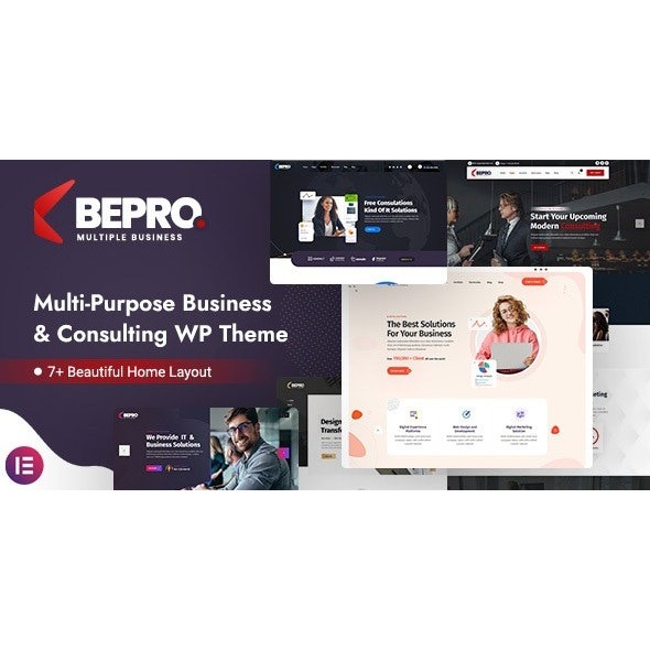 Bepro  Multipurpose Business WordPress Theme