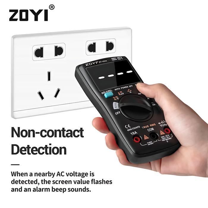 ZOYI ZT102A UPGRADE AUTO MULTIMETER DIGITAL AVOMETER MULTITESTER ORI