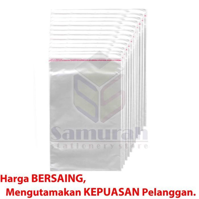 PLASTIK OPP LEM SEAL 21 X 30 / 21,5 X 30 CM PLASTIK UNDANGAN / BAJU