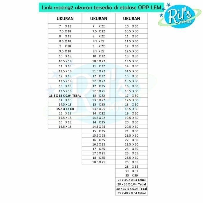 15.5X18 TEBAL - DOUBLE PRESS / PLASTIK ROTI / OPP SEAL PLASTIK KEMASAN